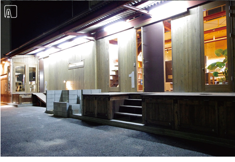 UEKEN NEW OFFICE エントランス　AFTER