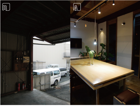 UEKEN NEW OFFICE 打合せテーブル