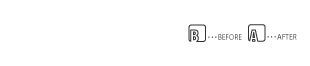 BEFORE　AFTER　マーク