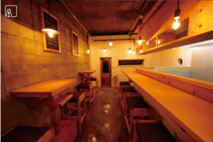 kitchen slow　店内　AFTER