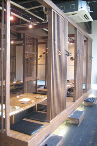 海晴れ 店内　BEFORE