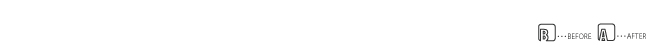 BEFORE　AFTER　マーク