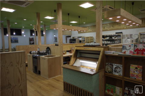 うどん中野屋 内観　AFTER