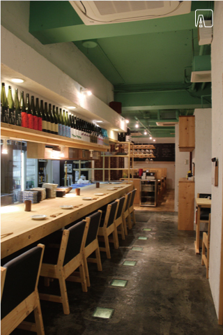 うどん中野屋 内観　AFTER