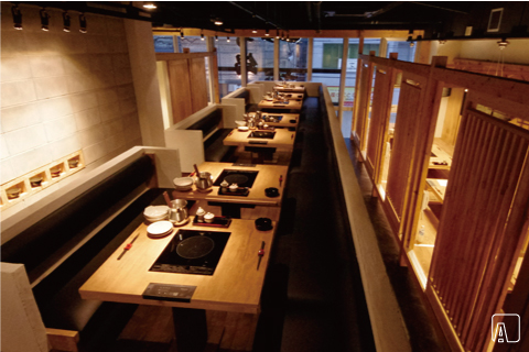 もつ鍋一藤 内観　AFTER