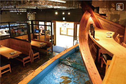 ざうお渋谷店  内観　AFTER