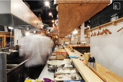 六本木 酒饗 ほたる 内観　AFTER