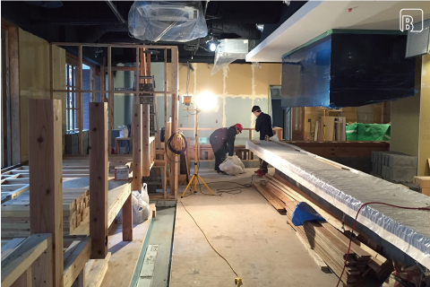 炉端のくろ兵衛 内観　BEFORE