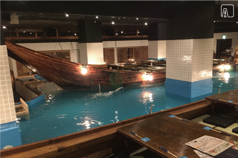 ざうお 難波本店 内観　AFTER