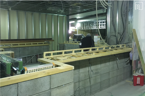 モツビストロ 天神ホルモン　内観　BEFORE