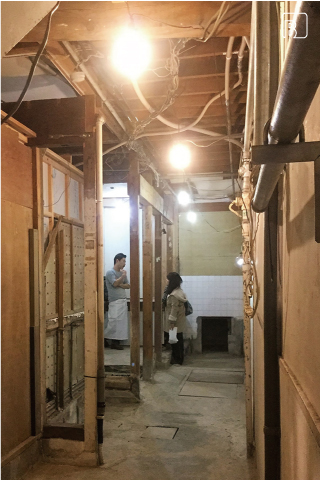 ROJIURA BAKERY CAFE 新宿店 平面図 内観　BEFORE