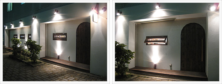 イタリアン&BAR affabile エントランス外観