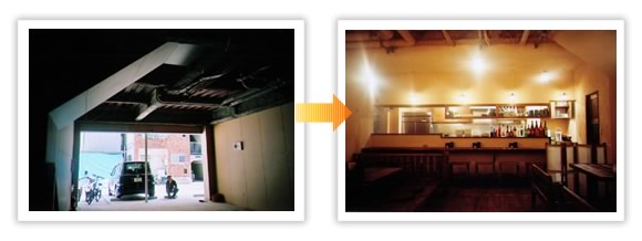 店舗ビフォーアフター施工事例24