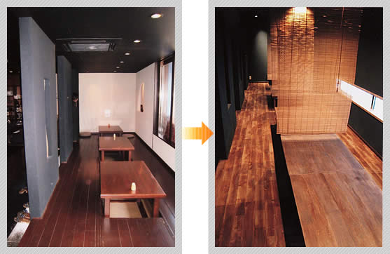 店舗ビフォーアフター施工事例35