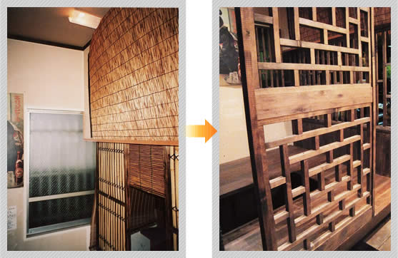 店舗ビフォーアフター施工事例39