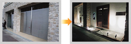 店舗ビフォーアフター施工事例43