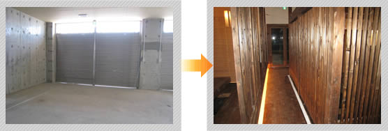 店舗ビフォーアフター施工事例46