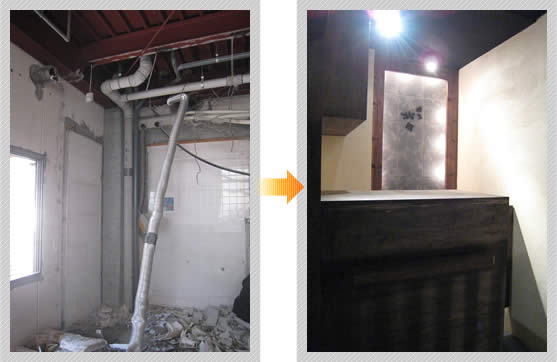 店舗ビフォーアフター施工事例50