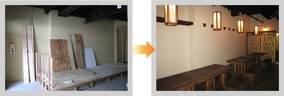 店舗ビフォーアフター施工事例60