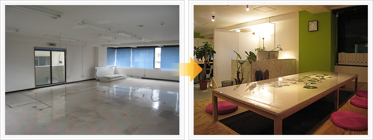 ＣＭ製作会社 株式会社 風車 オフィス設計構築事例5