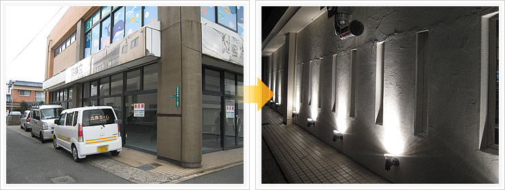 串と魚 にぎわい 外観