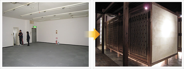 串と魚 にぎわい 店内