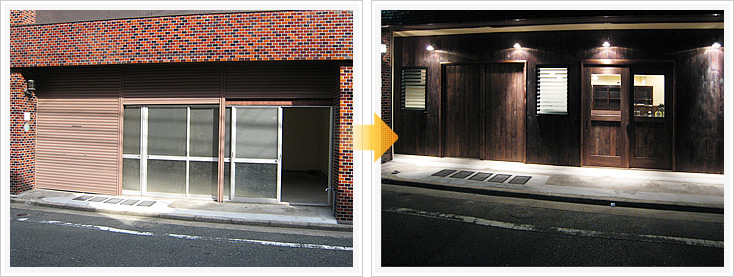 ぬか床ハウス熟成中エントランス