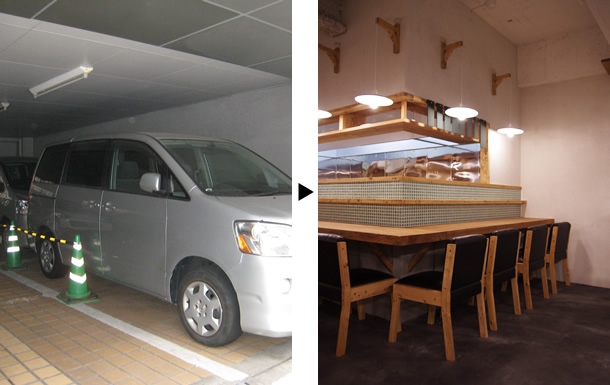 ぺんぎん厨房 カウンター席