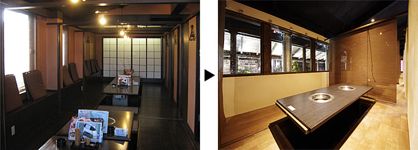 焼肉龍王館 合川店 テーブル席