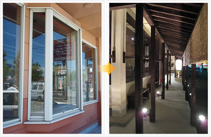 炭火焼肉「龍王館」上津店 外観