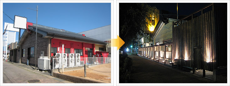 炭火焼肉「龍王館」新宮店 外観