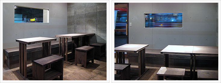 居酒屋 Bootlegテーブル席