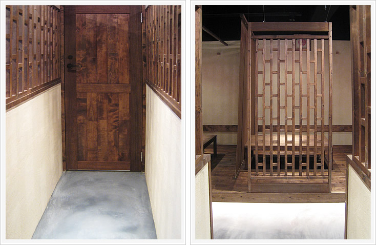 小桃園化粧室通路