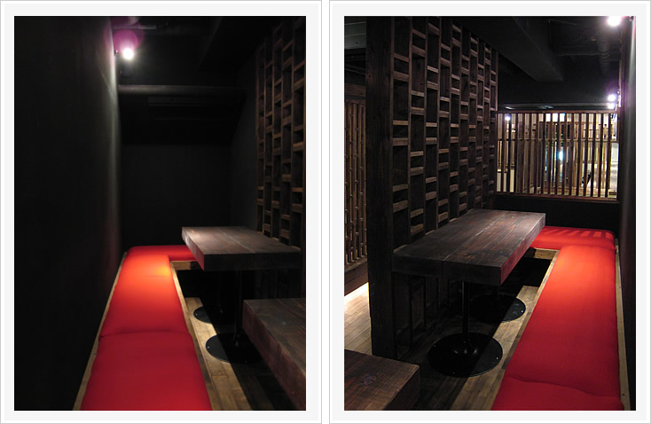 ダイニングバー美麗酒場ＣＯＵＴＡ 半個室内観