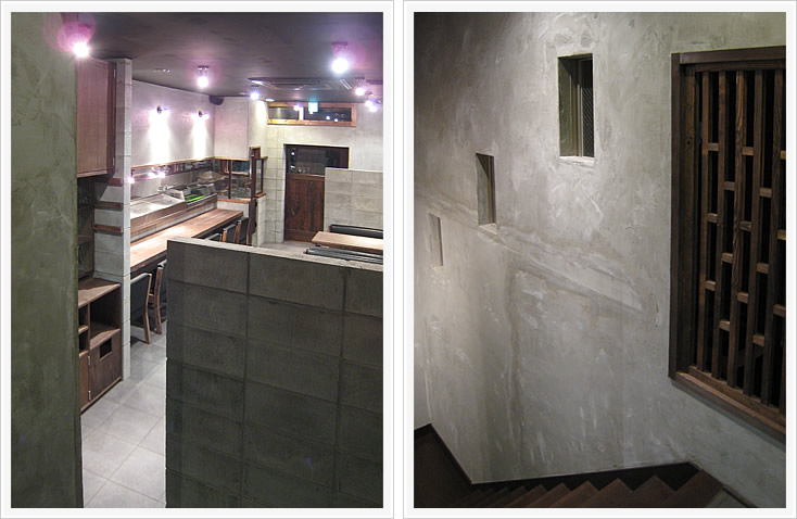 海鮮炉ばた居酒屋「磯ぎよし 下川端店」階段