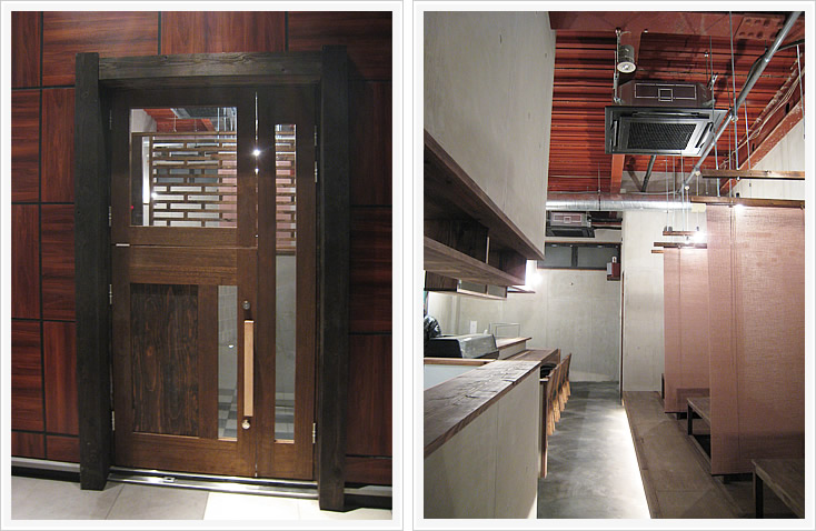 焼鳥 鳥里庵 エントランス