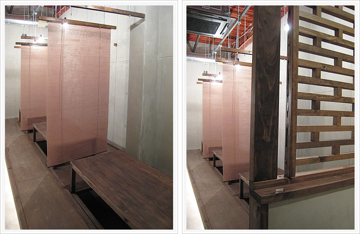 焼鳥 鳥里庵 テーブル席 座敷