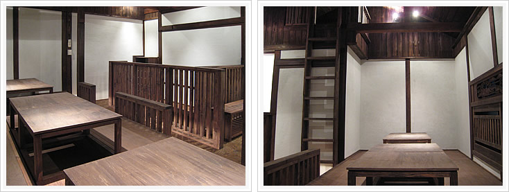 居酒屋・焼鳥まろばし二階席とテーブル席