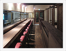 串と魚 にぎわい