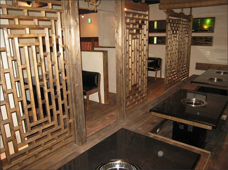 焼肉 龍王館 宗像店 店内