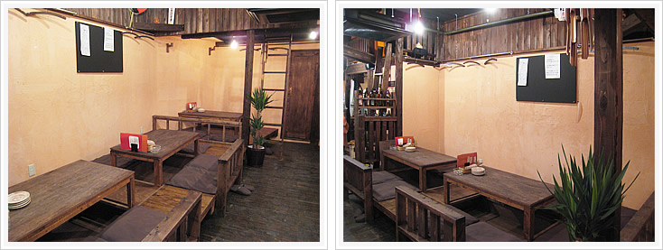 居酒屋てっぱち店内