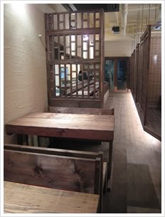 有機野菜と旬の魚 よしむら店舗施工事例4