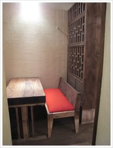 有機野菜と旬の魚 よしむら店舗施工事例6